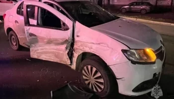 Калужанин пострадал в ДТП в центре города