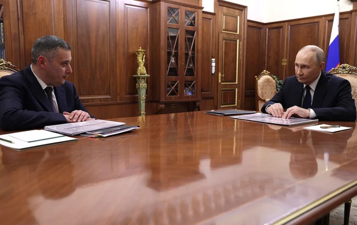 В Курской области от мин очистили 92 города и поселка: губернатор рассказал Путину о восстановлении,