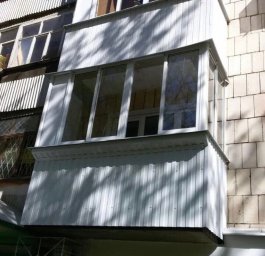 Внешняя отделка профнастилом - 300 руб.