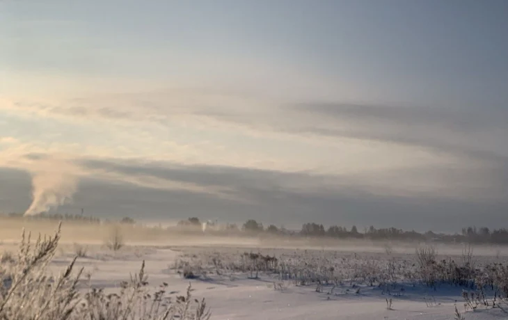 Необычное утро встретило калужан сегодня
