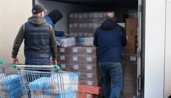 Калужане привезли в Белгородскую область крупную партию гуманитарных грузов