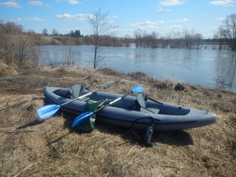 Прокат двухместной байдарки