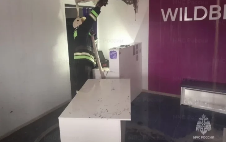 В Юхнове Калужской области загорелся ПВЗ