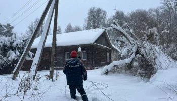 Энергетики &laquo;Калугаэнерго&raquo; восстановили электроснабжение потребителей после сильного снегопада&nbsp;