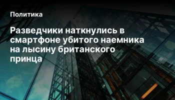Разведчики наткнулись в смартфоне убитого наемника на лысину британского принца