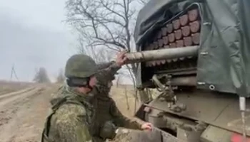 «Град» прикрыл штурмовиков ВС РФ у села Малая Токмачка