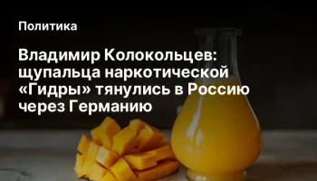Владимир Колокольцев: щупальца наркотической &laquo;Гидры&raquo; тянулись в Россию через Германию