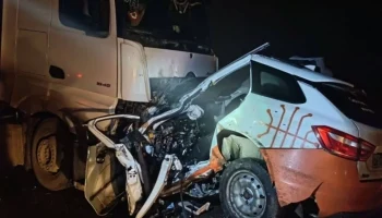 В Калужской области в ДТП с фурой погиб водитель легковушки