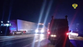 В Калужской области фура насмерть сбила вышедшего на трассу пешехода