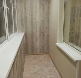 Внутренняя отделка окон панелями из ПВХ - 100 руб.