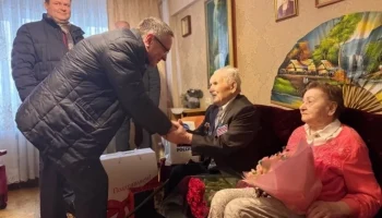 Калужский ветеран Великой Отечественной отметил 100-летний юбилей