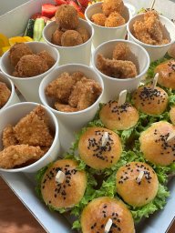 Оформление детского меню на кейтеринге - 450 руб.