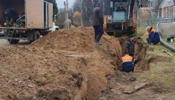 В Людинове завершается строительство коммунальных сетей