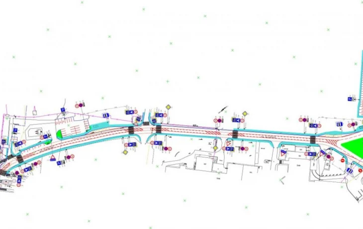 Калужанам показали проект схемы реконструкции подъезда к онкодиспансеру