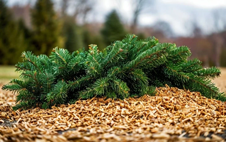 В Калуге открылся пункт приема новогодних елок