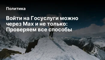 Войти на Госуслуги можно через Max и не только: Проверяем все способы
