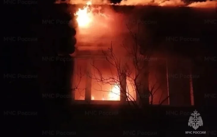 В Людиновском округе сгорела баня В Людиновском округе сгорела баня