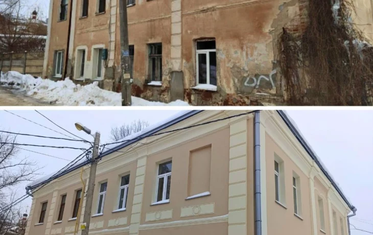 Завершен ремонт исторического дома Кувшинникова в Калуге