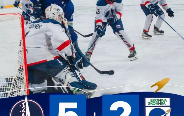 Хоккеисты &laquo;Калуги&raquo; не смогли взять реванш у московского &laquo;Бурана&raquo;