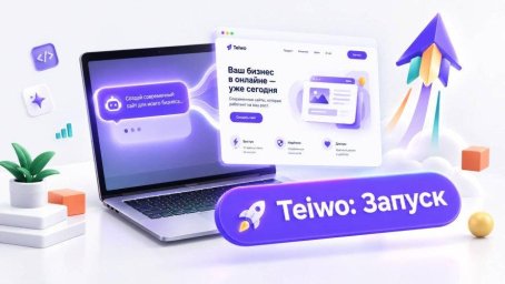 Инновационный ИИ-генератор сайтов Teiwo &mdash; решение для занятых бизнесменов и фрилансеров